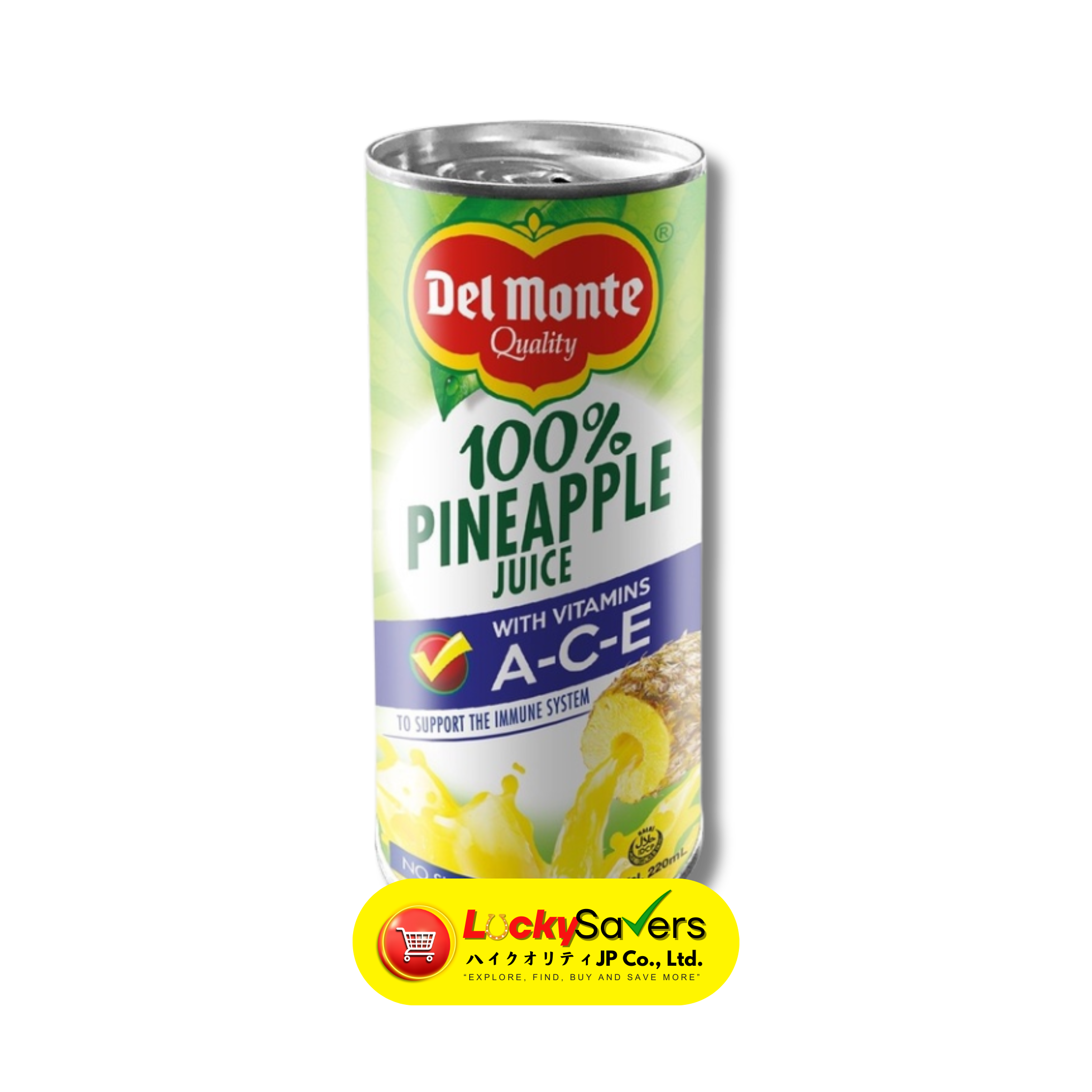 DEL MONTE Pineapple Juice (220ml)