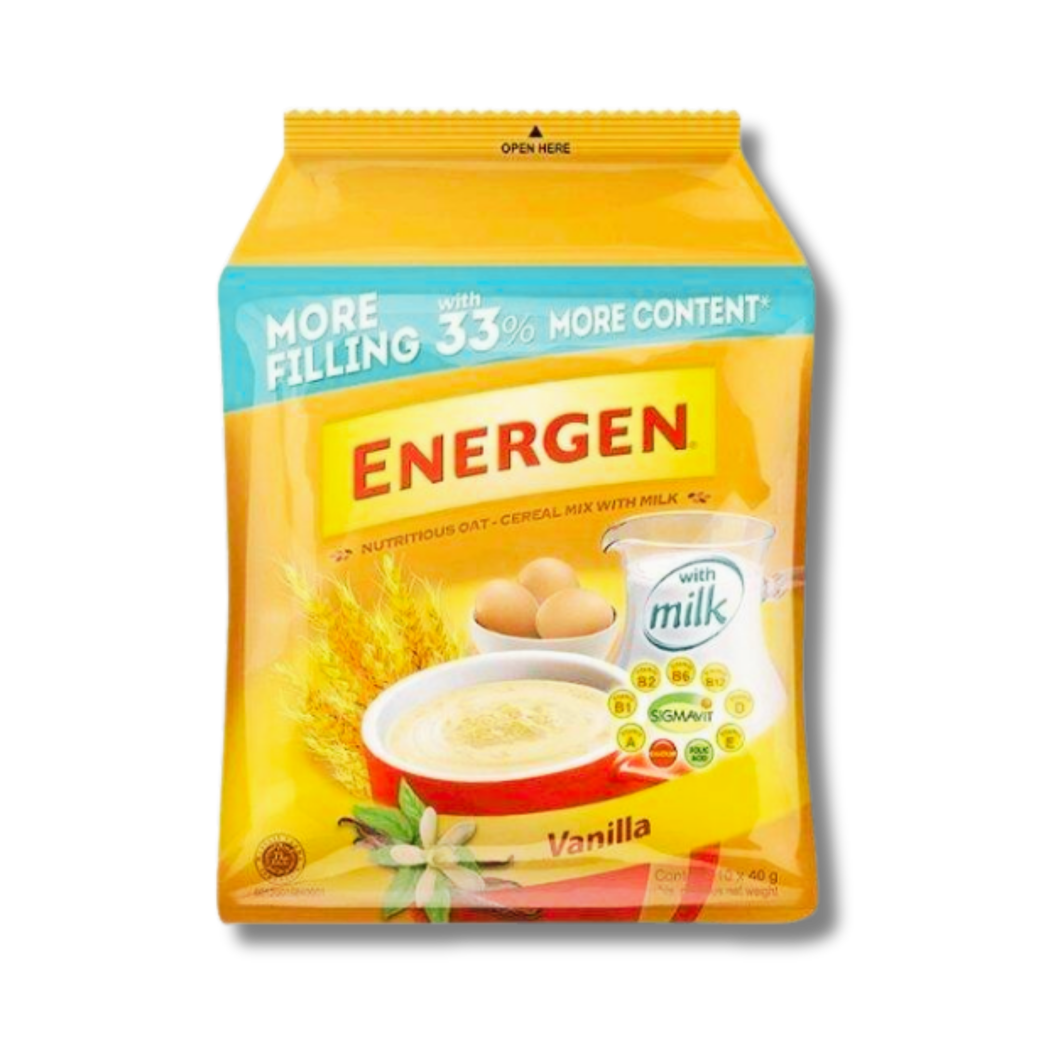 ENERGEN Vanilla (400g) 10pcs/pack
