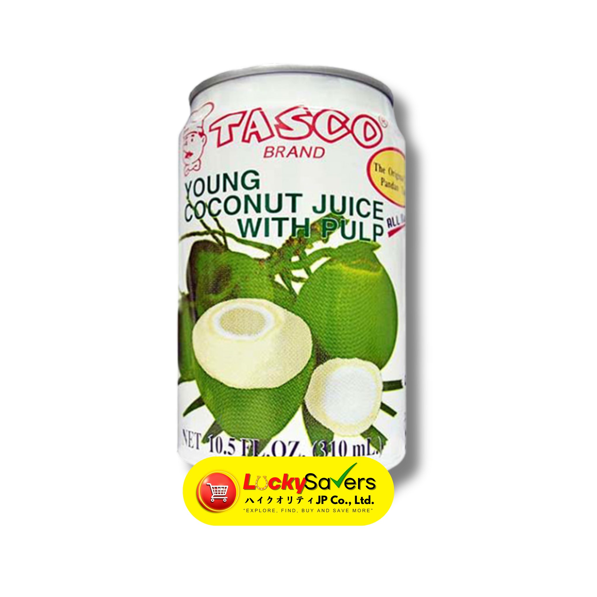 TASCO Coconut with Pulp (310ml)