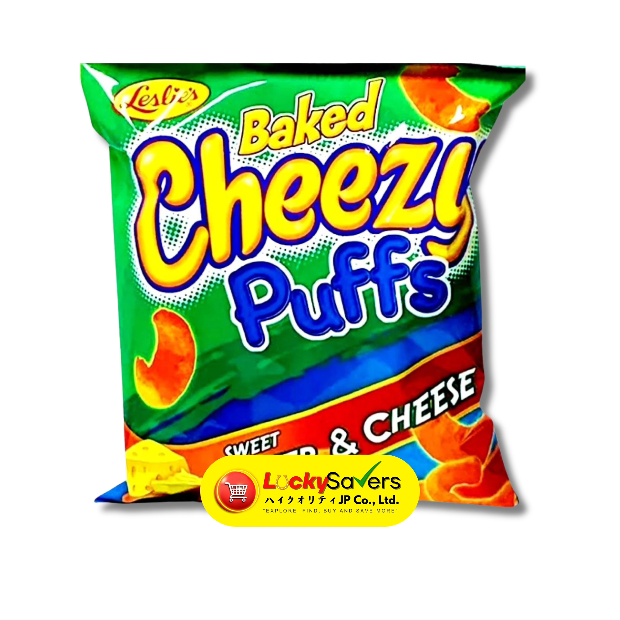 LESLIES Cheezy Puff Sweet Butter & Cheese (55g)