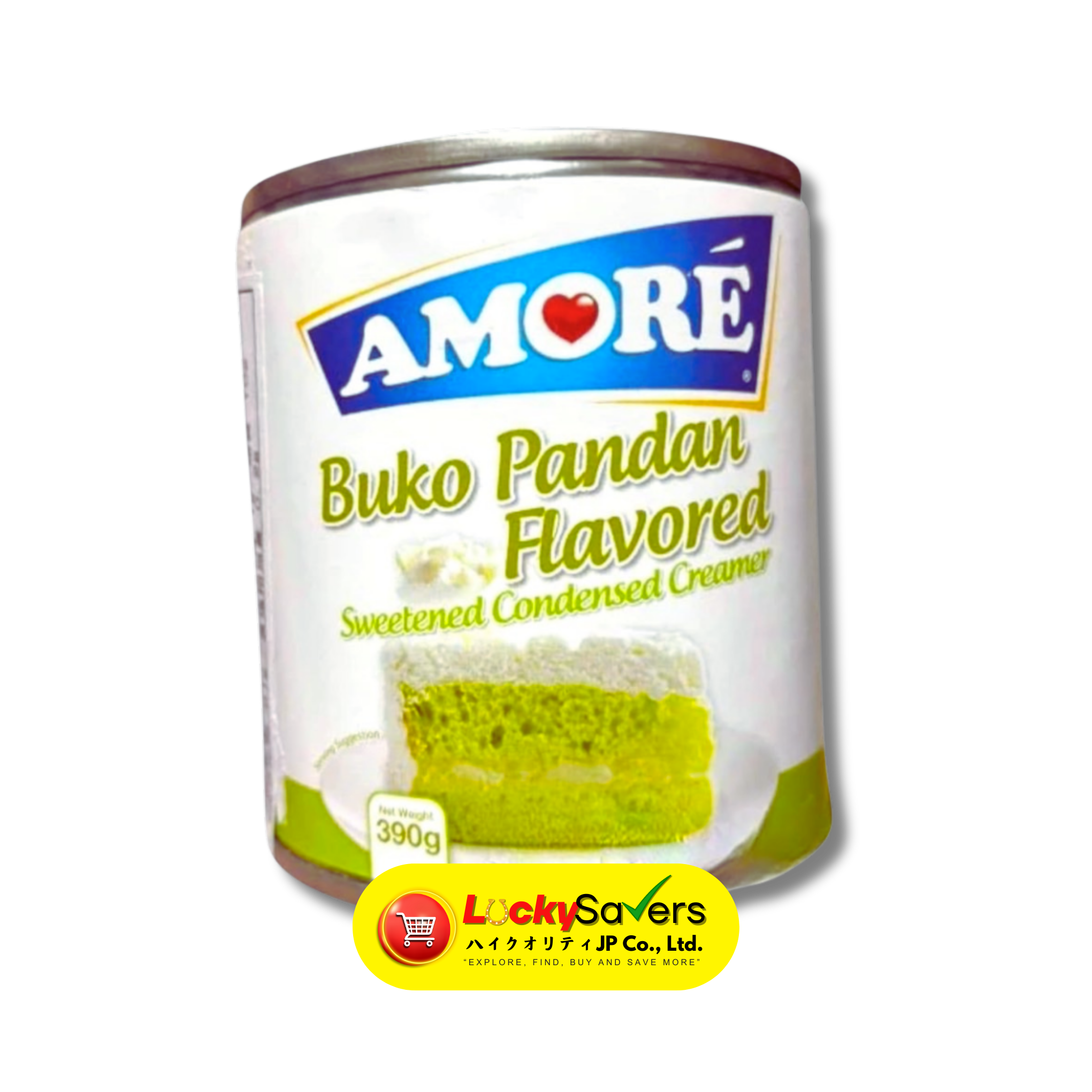 AMORE Buko Pandan Condensed Creamer (390g)