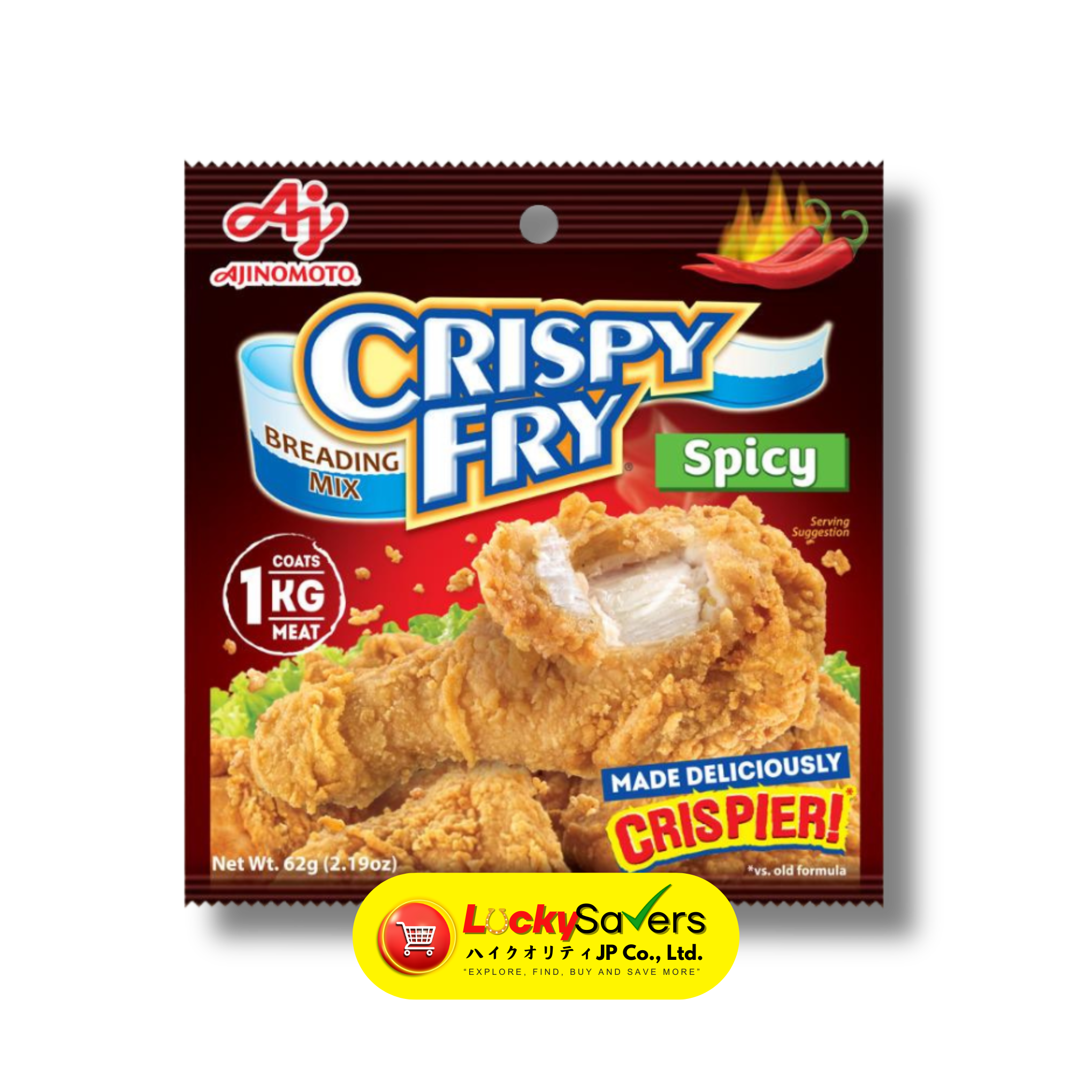AJINOMOTO Crispy Fry Spicy (62g)