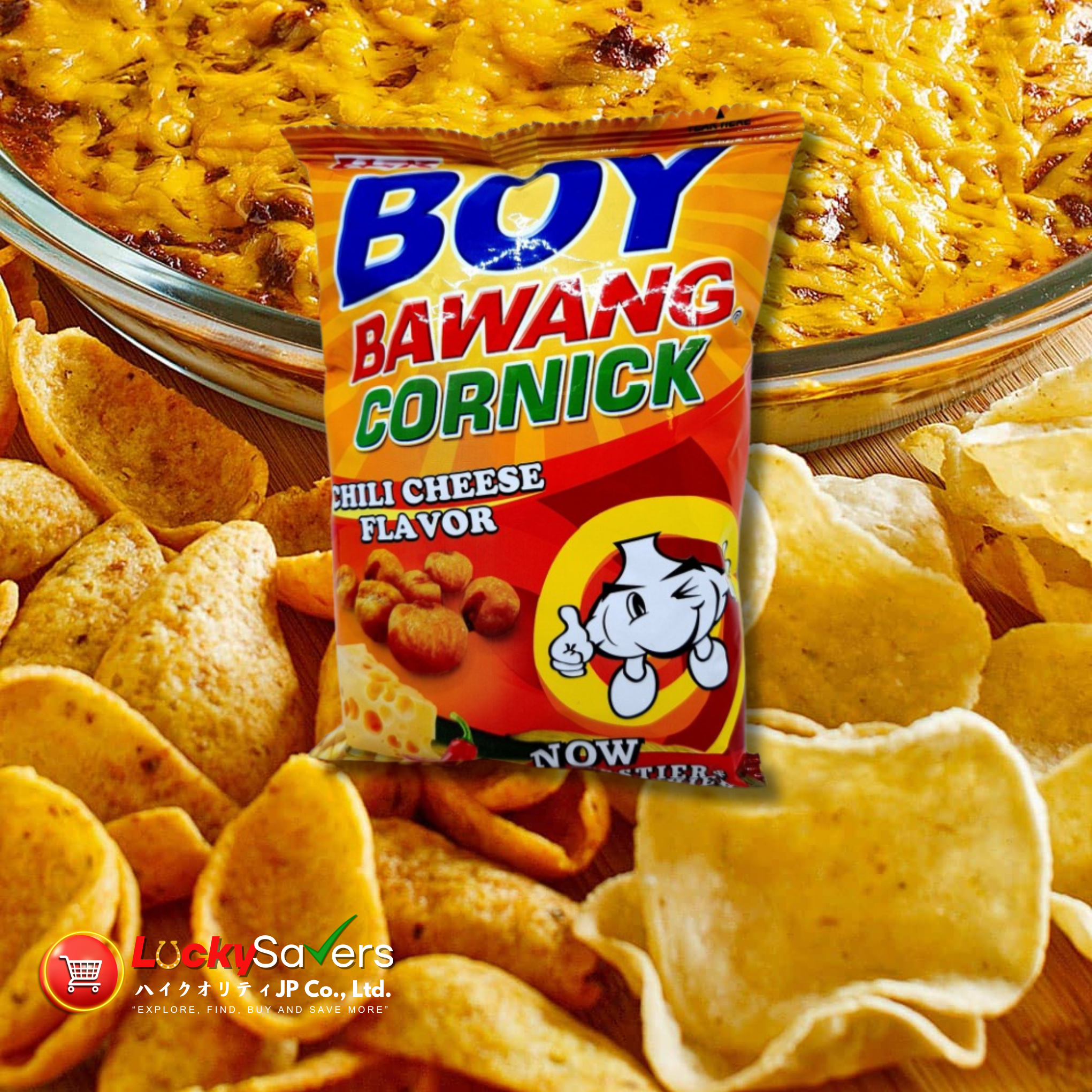 BOY BAWANG Chili Cheese (100g)