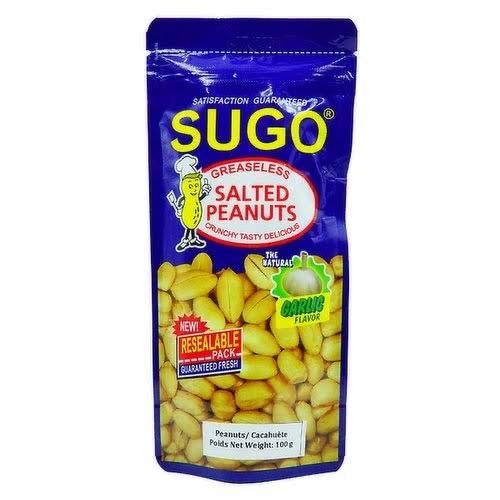 JOC SUGO Salted Peanuts w/ Garlic (100g)