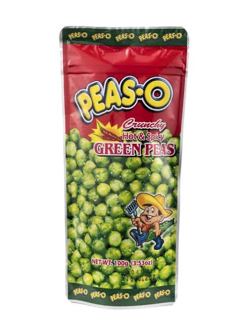 JOC PEAS-O Crunchy Green Peas Hot&Spicy (100g)