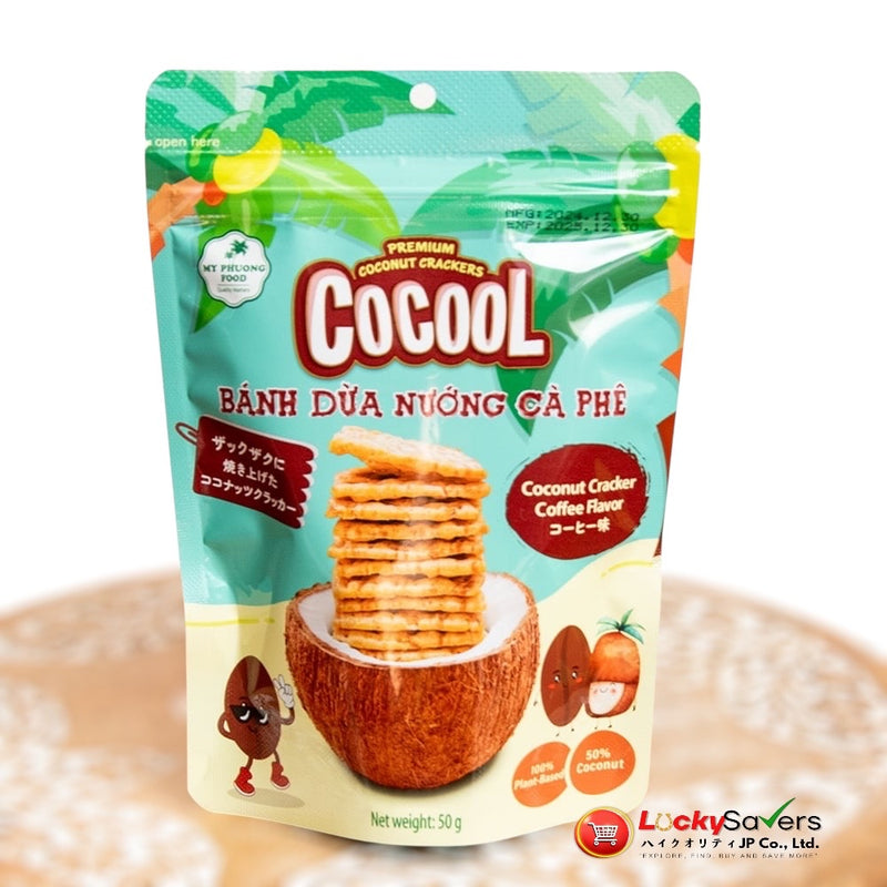 COCOOL Coconut Cracker Coffee Flavor (50g)