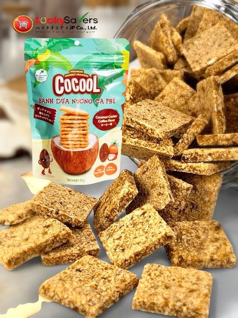 COCOOL Coconut Cracker Coffee Flavor (50g)
