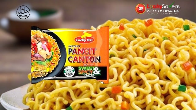 LUCKY ME Pancit Canton Sweet＆Spicy (60ｇ)6pcs/pack
