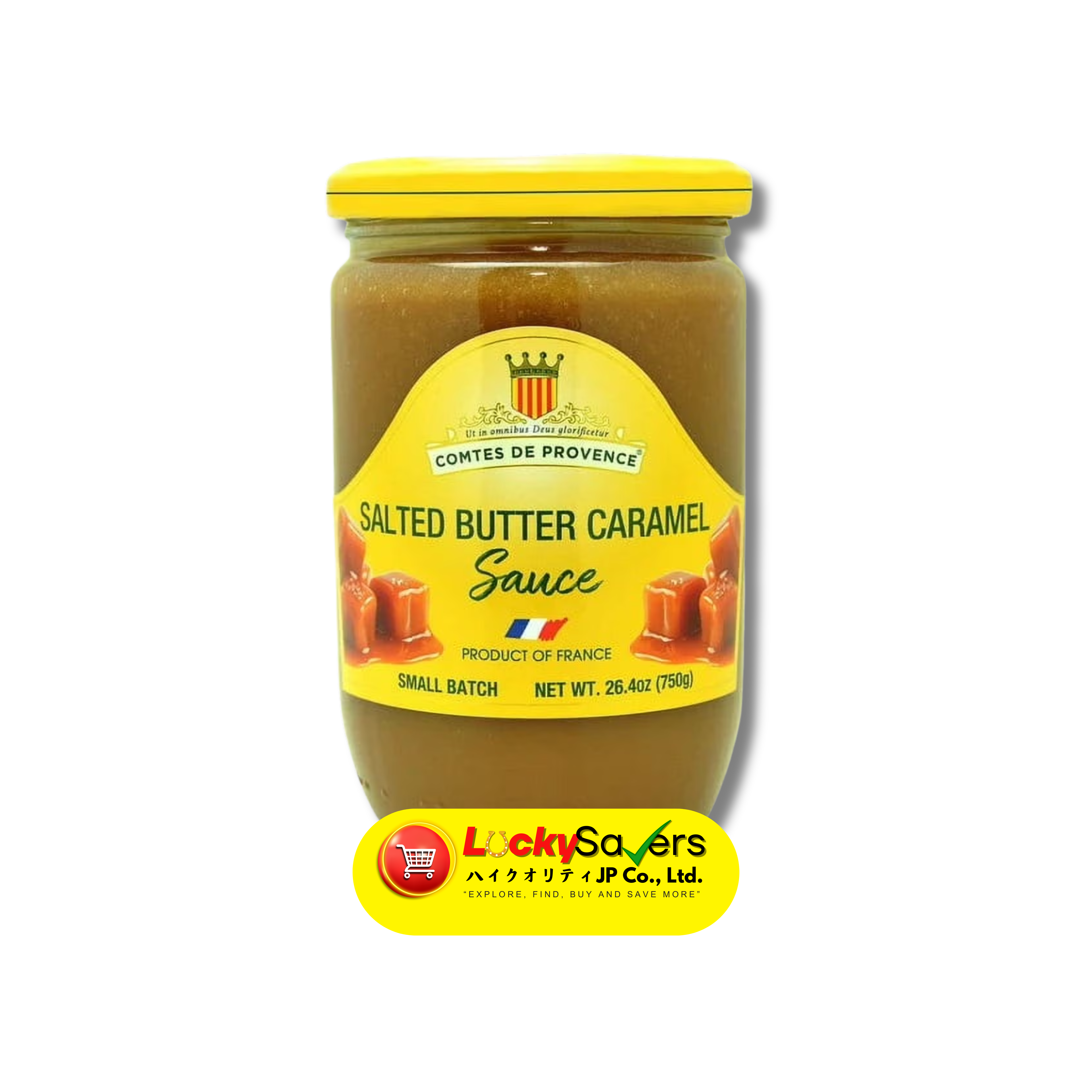 Comtes de Provence Salted Butter Caramel Sauce (750g)