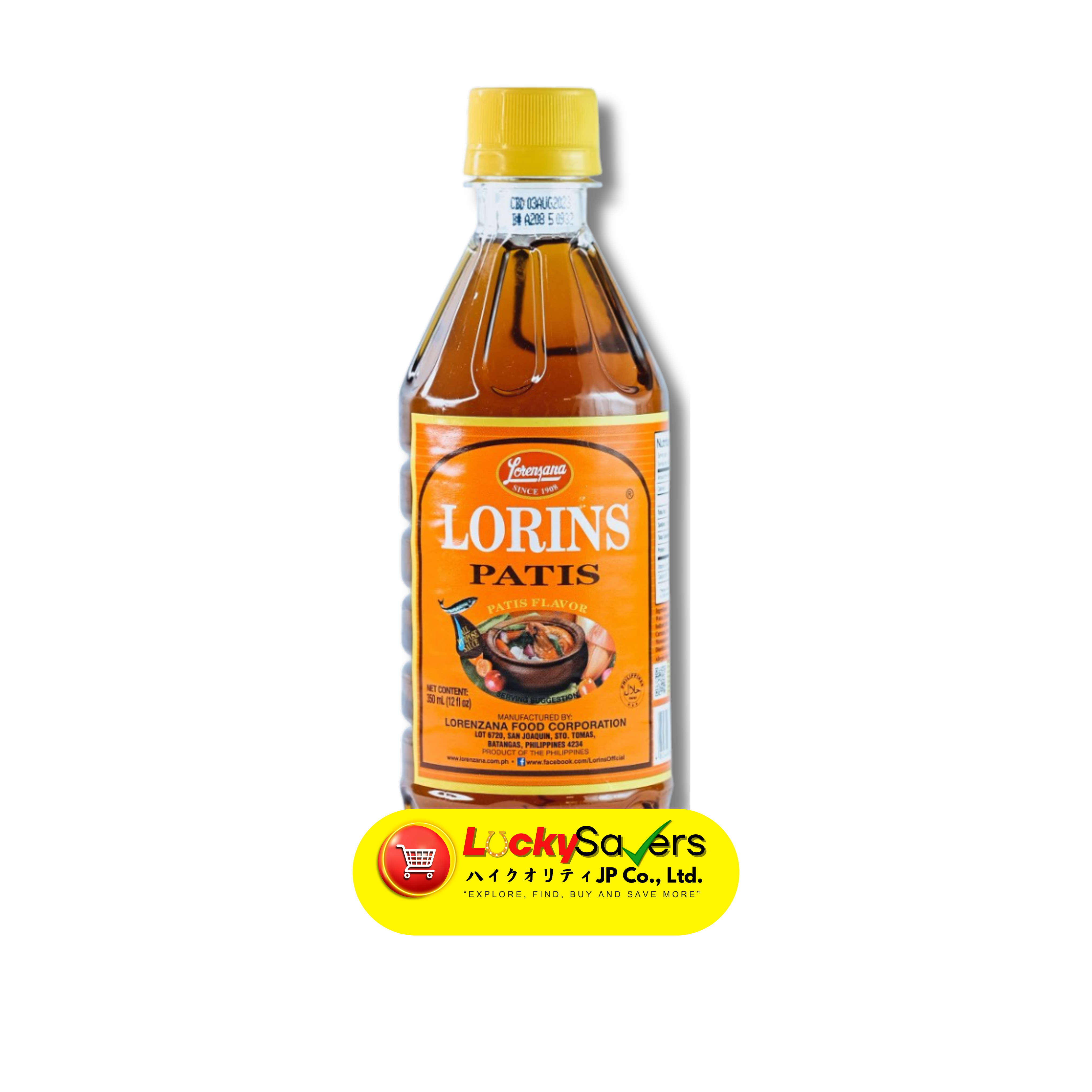 Lorins Patis Fish Sauce(350ML)