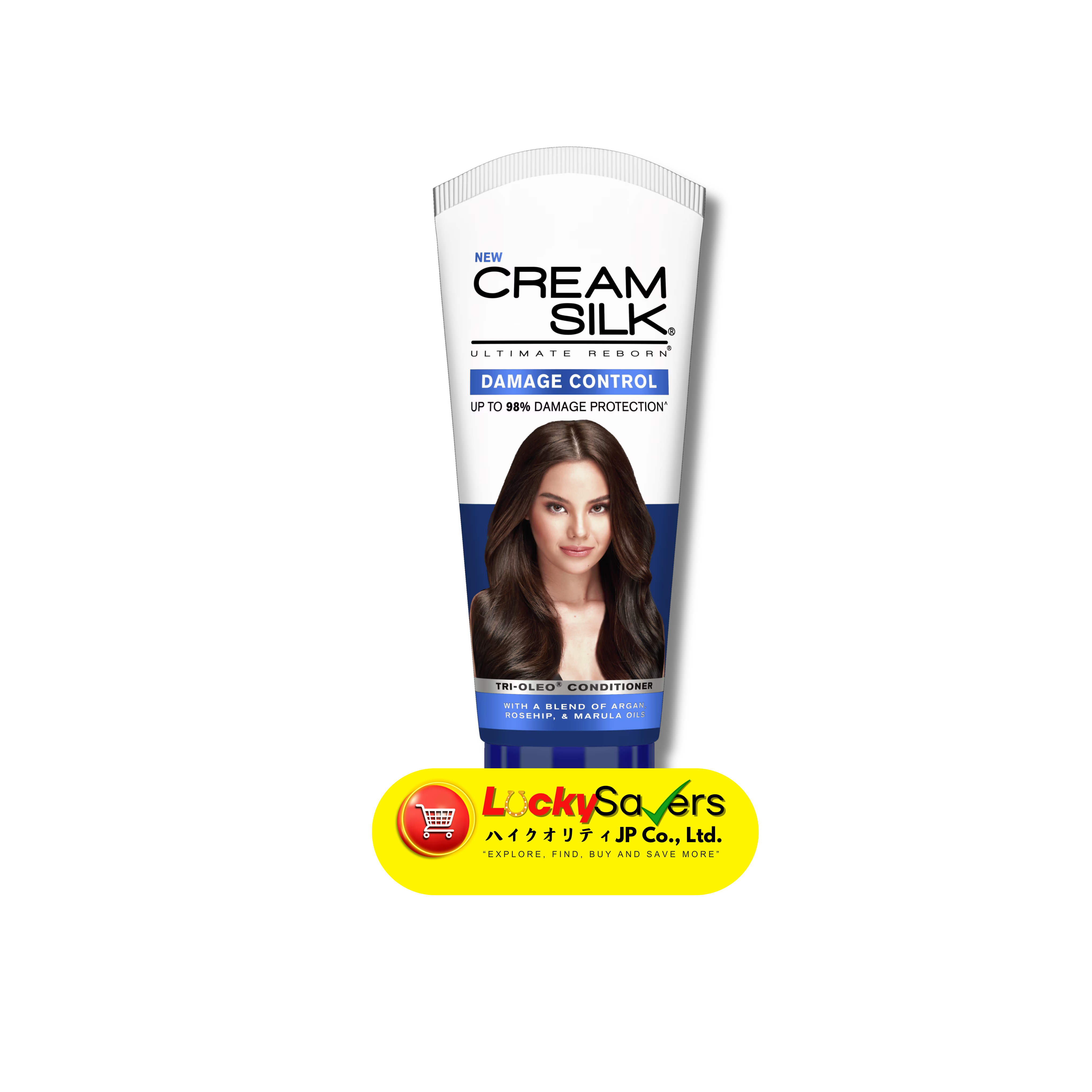 Cream Silk Conditioner Damage Control (Blue) (180mL)