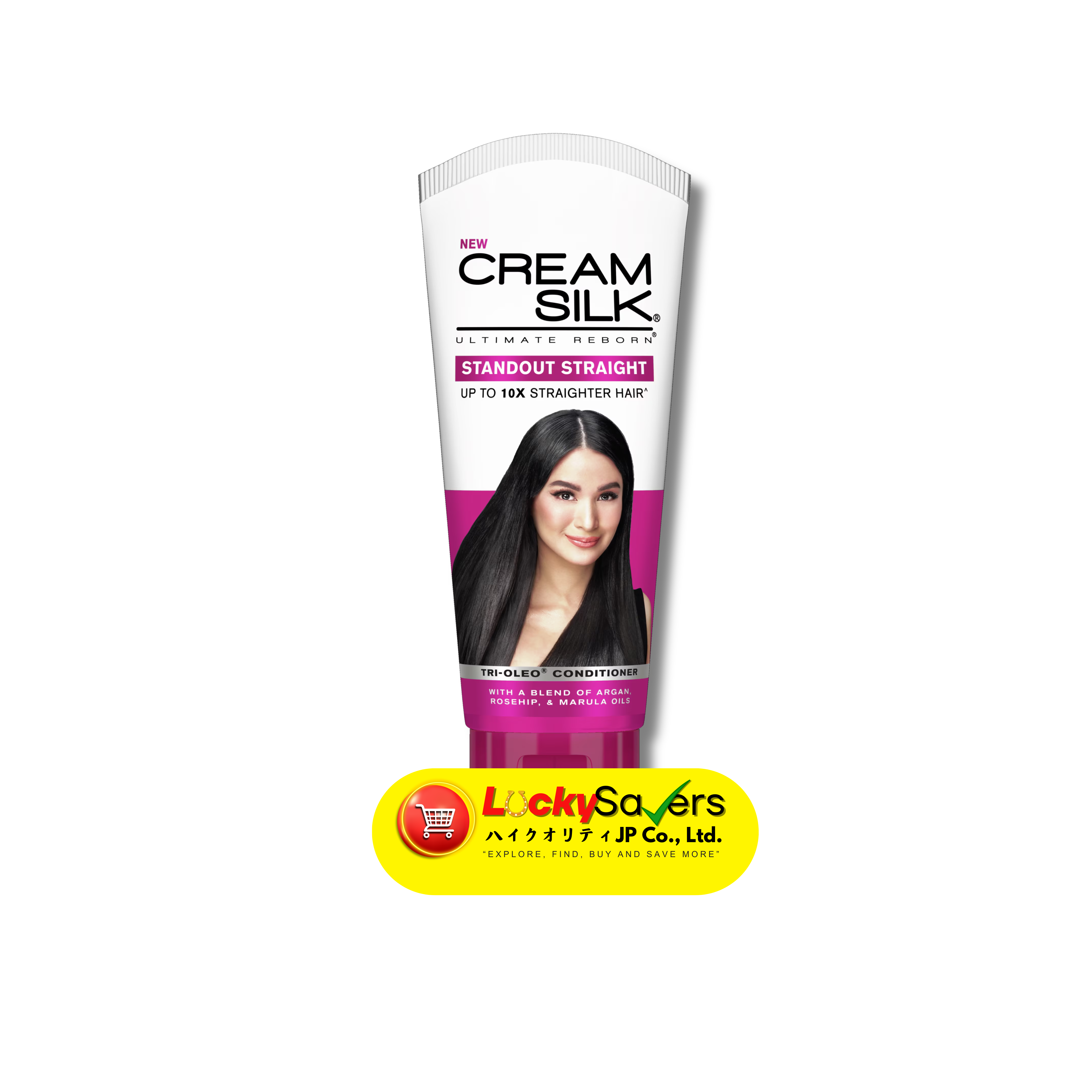 Cream Silk Standout Straight Conditioner (Pink Bottle) (180mL)