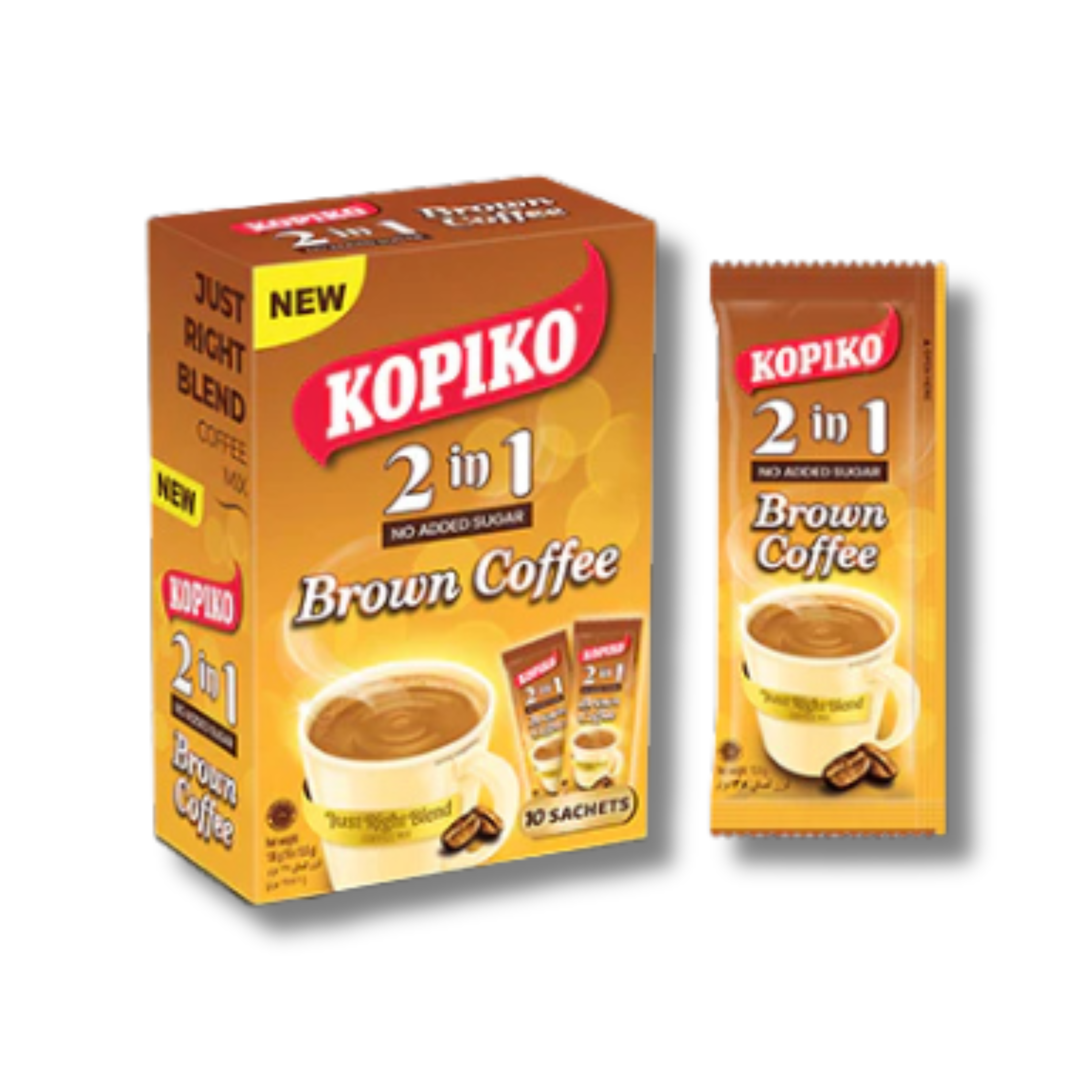 KOPIKO 2 IN 1 BROWN 10 X 135G (1350G)
