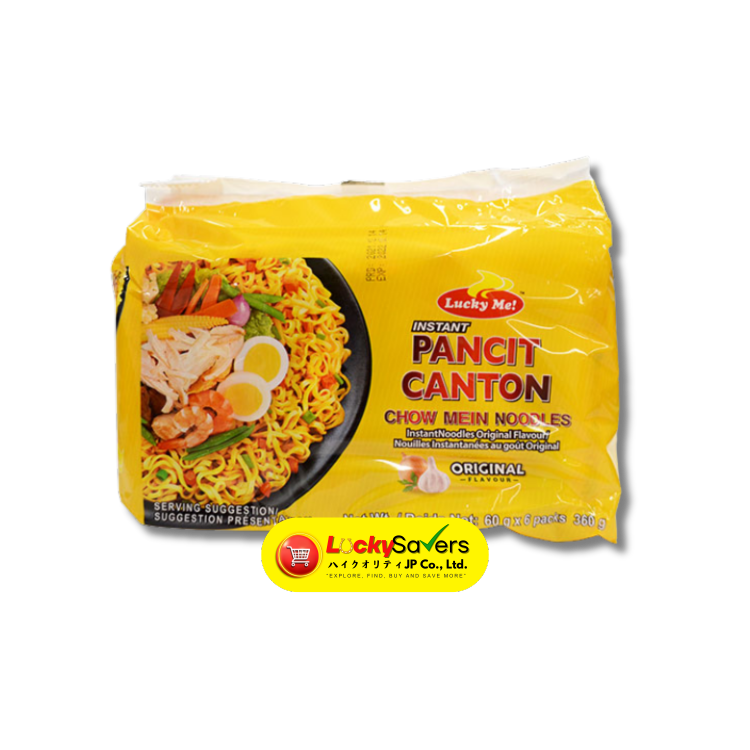 LUCKY ME Pancit Canton Regular (60g) 6pcs/pack