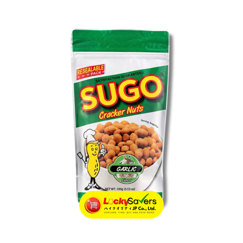 Sugo Cracker Nuts Garlic Flavor (100g)