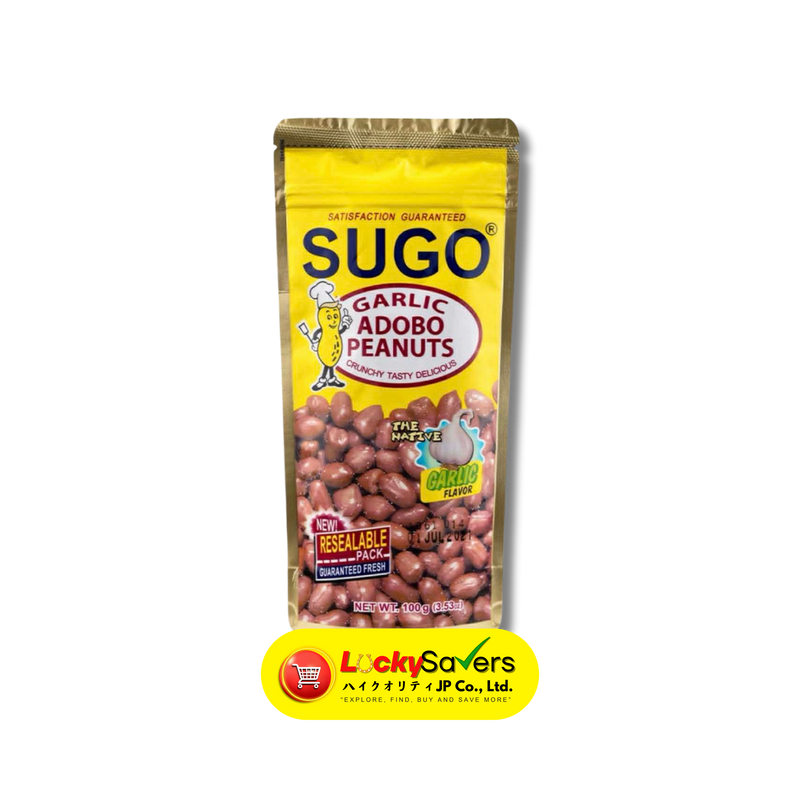 Sugo Garlic Adobo Peanuts (100g)