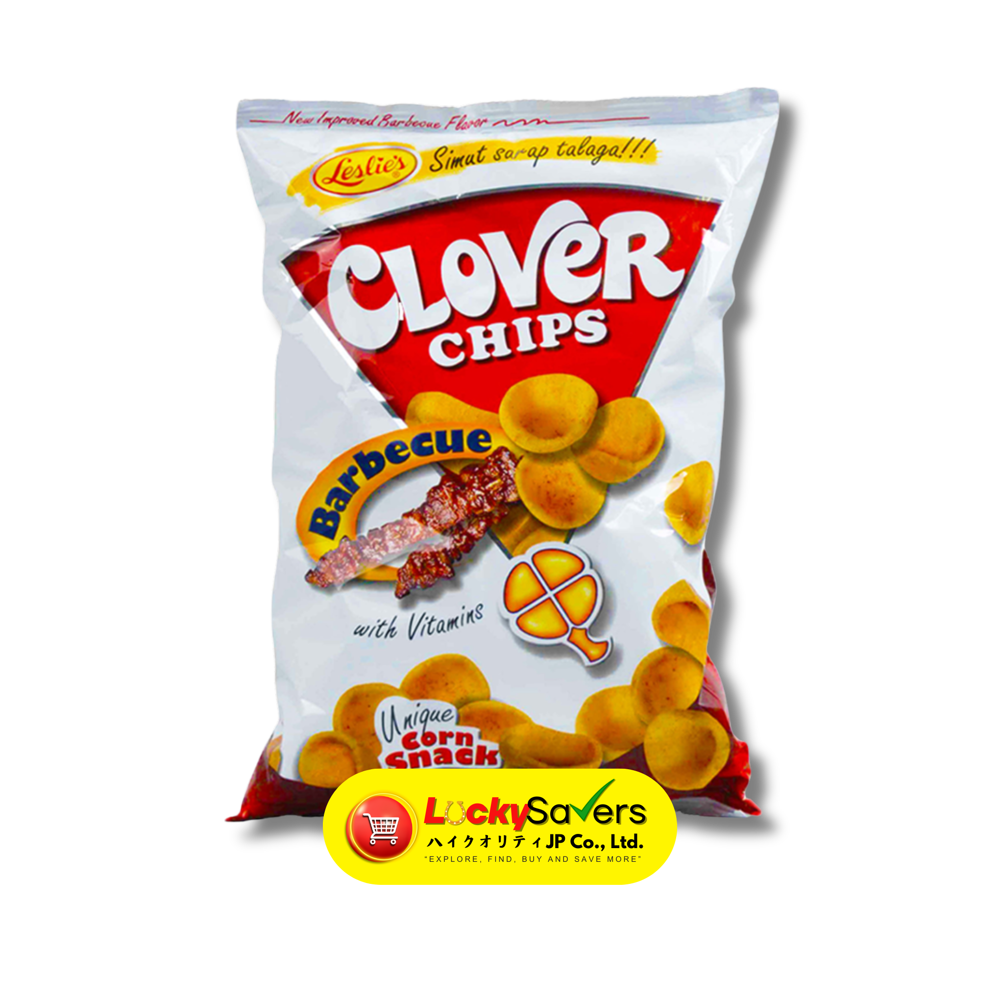 LESLIES Clover Chips Barbeque (85g)