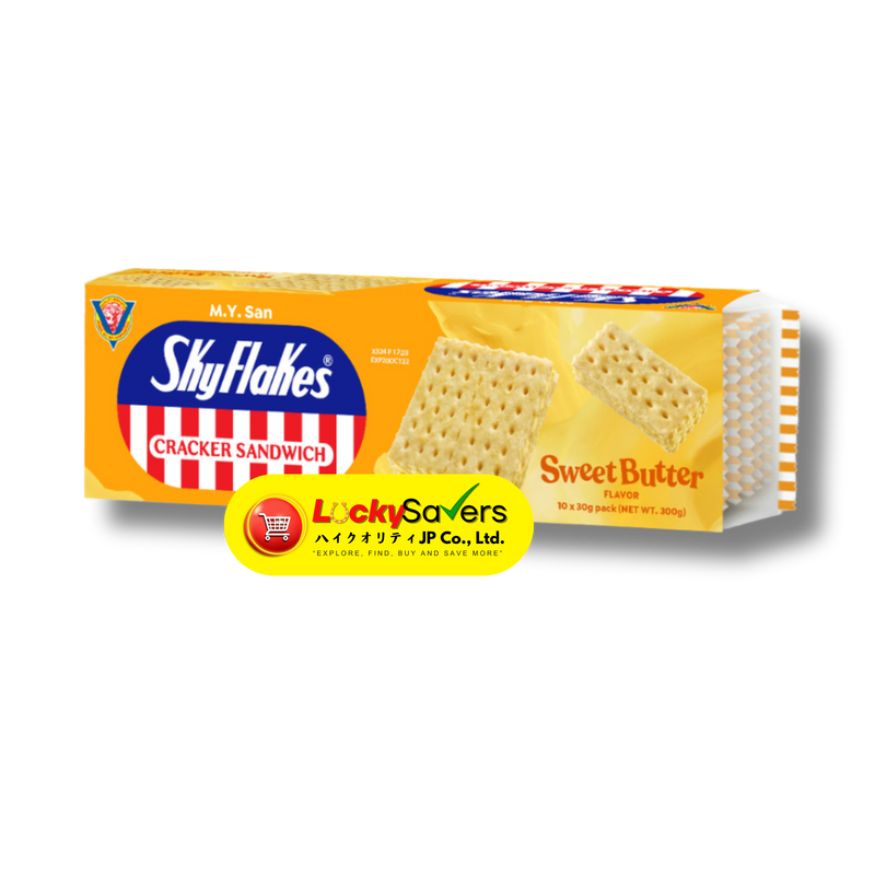 M.Y. SAN Skyflakes Crackers Sweet butter (300g)