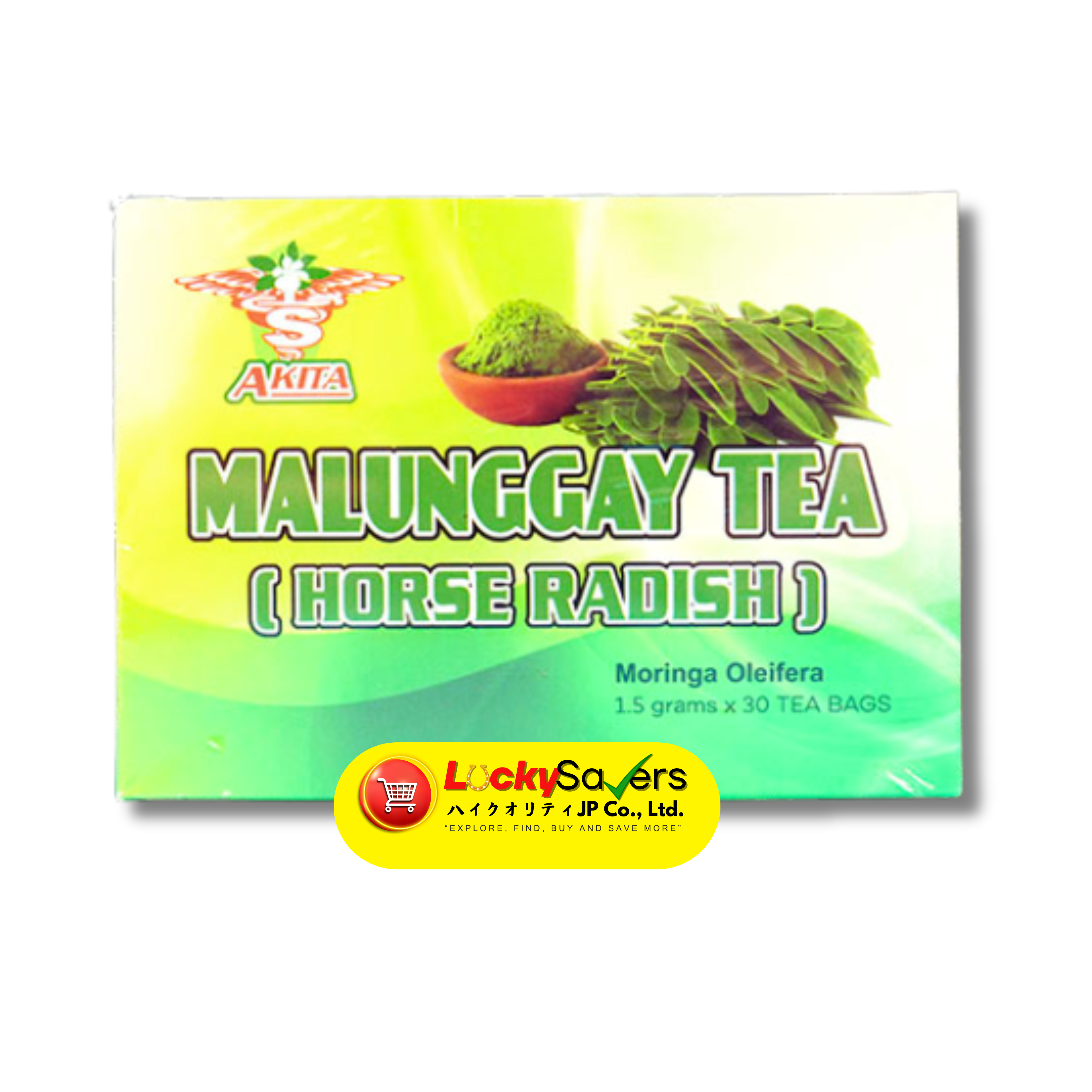 AKITA MALUNGGAY TEA (1.5g X 30 Tea bags)