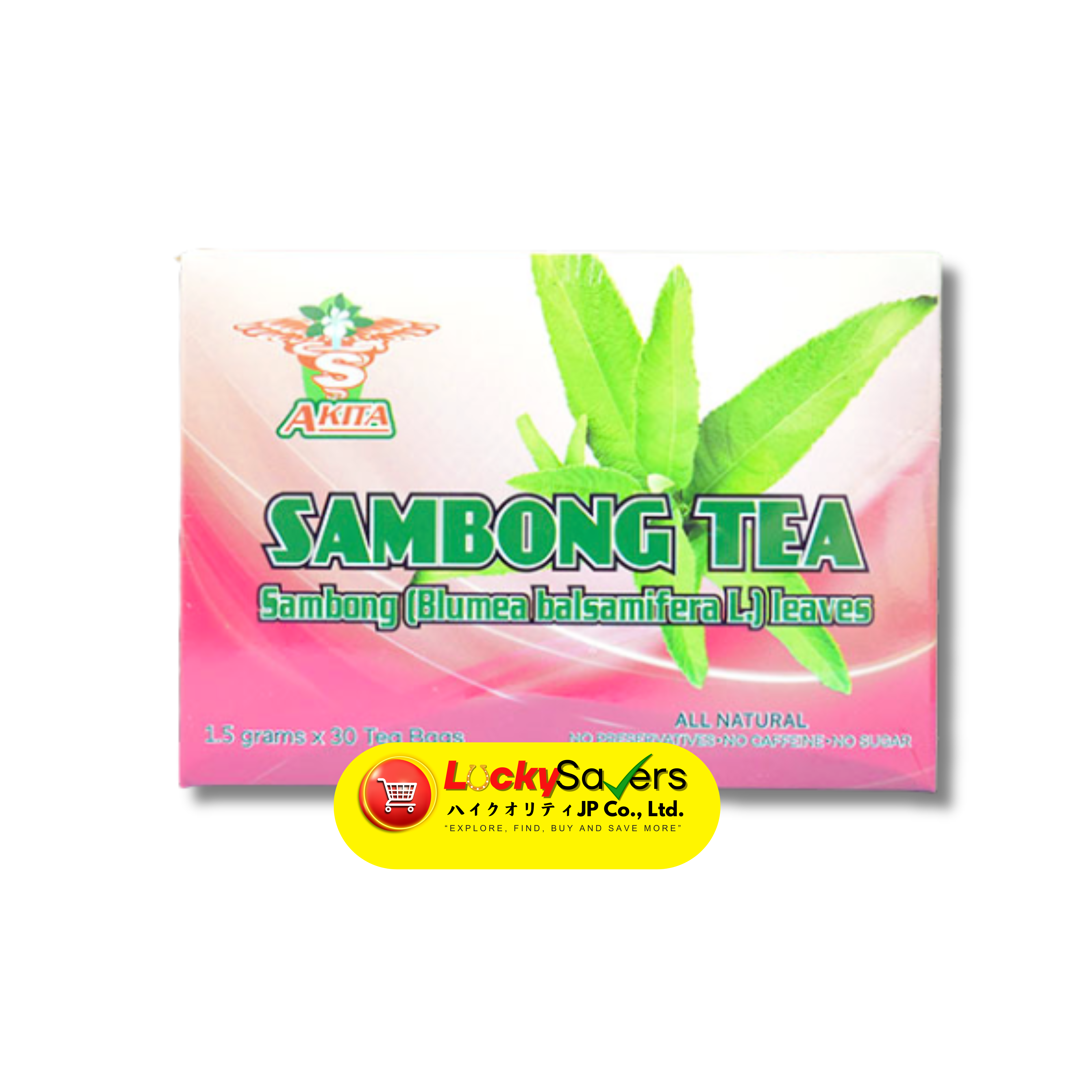 AKITA SAMBONG TEA (1.5g X 30 Tea bags)