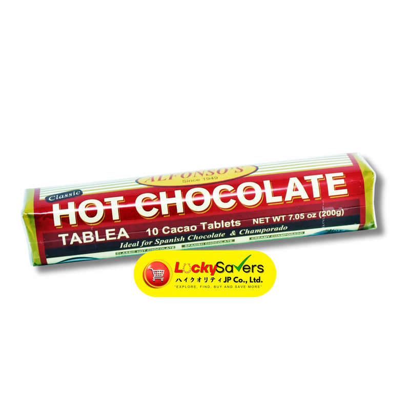 ALFONSO’S HOT CHOCOLATE TABLEA (200g)
