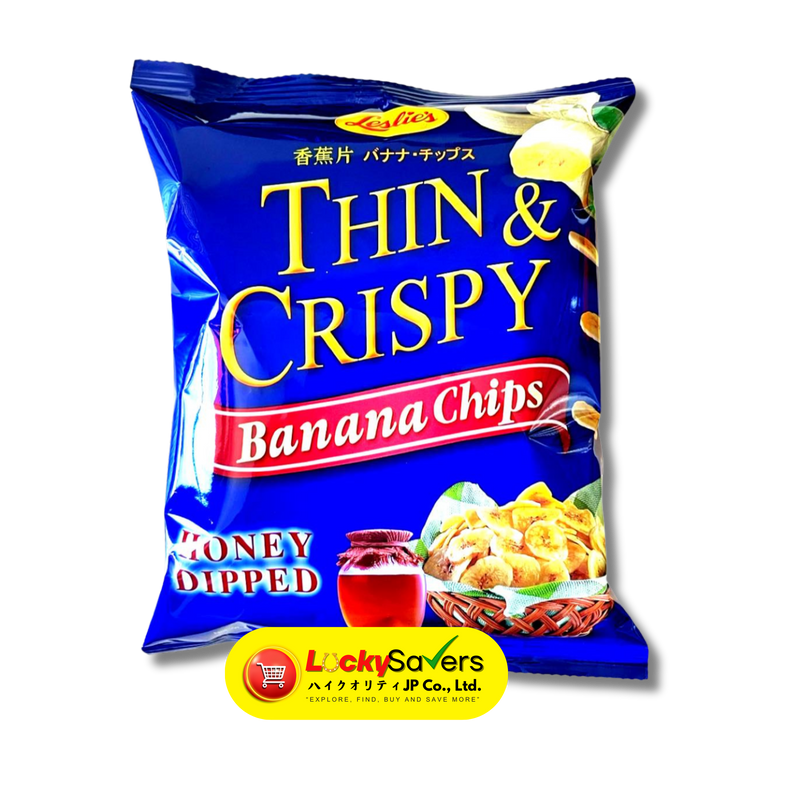 LESLIES Thin & Crispy Banana Chips (40g)