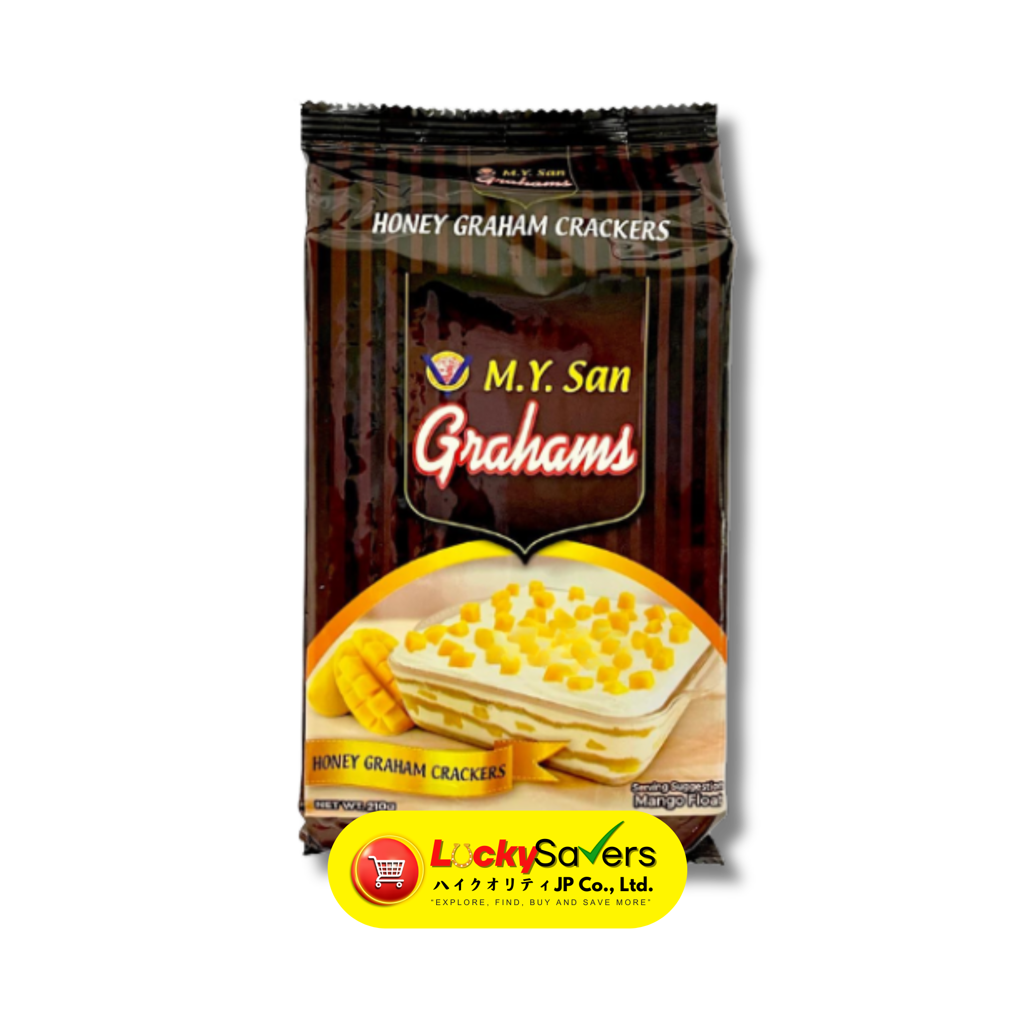 M.Y. SAN Honey Graham Crackers (210g)