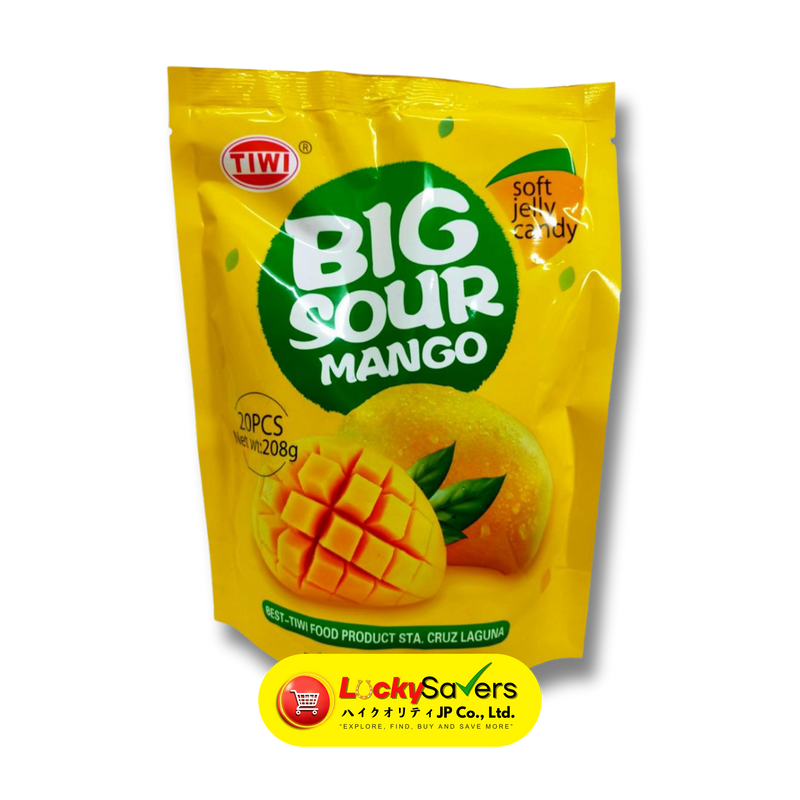TIWI Big Sour Mango Jelly Candy (208g)