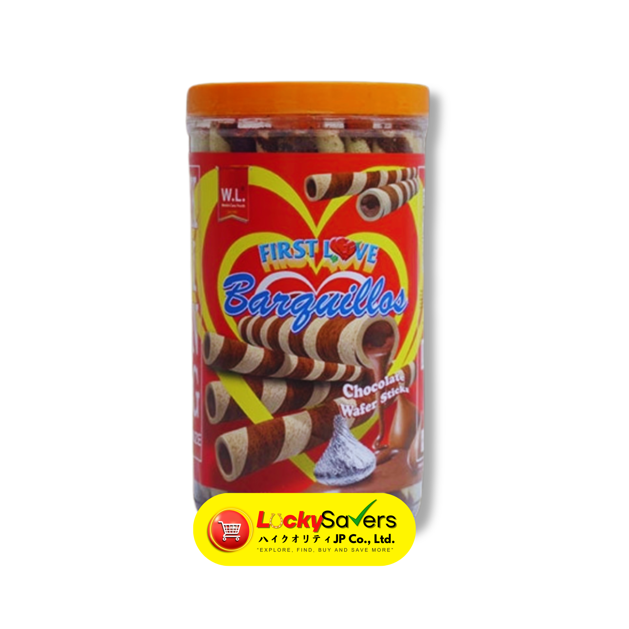 WL First Love Barquillos Choco (365g)