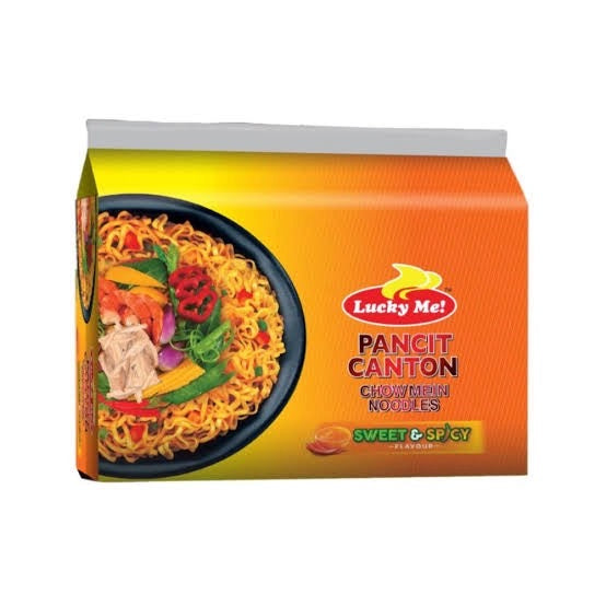 LUCKY ME Pancit Canton Sweet＆Spicy (60ｇ)6pcs/pack
