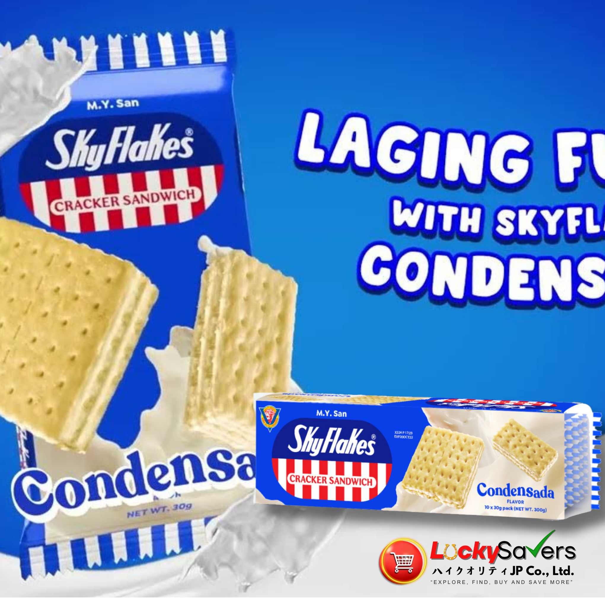 M.Y. SAN Skyflakes Condensada (300g)