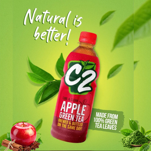 C2 Green Tea Apple Flavor (355ml)