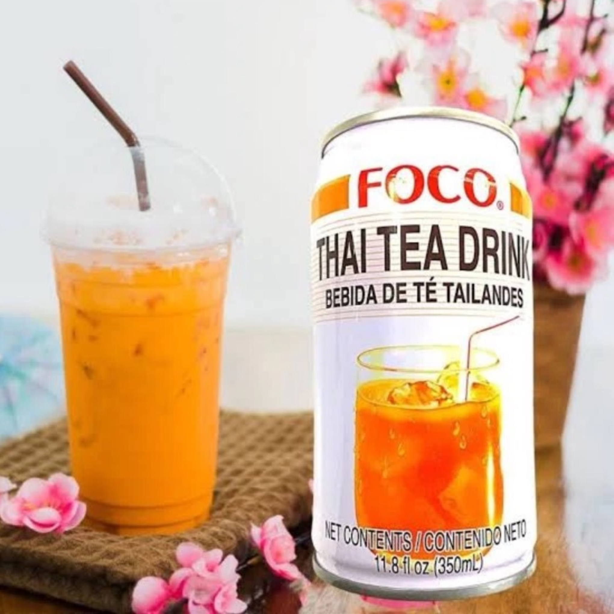 FOCO Thai Tea Drink (350ml) – Lucky Savers