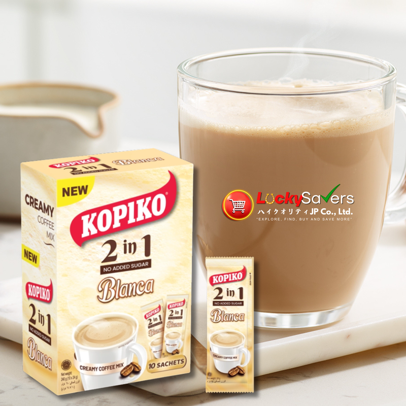 KOPIKO 2 IN 1 BLANCA 10 X 240G (2400G)