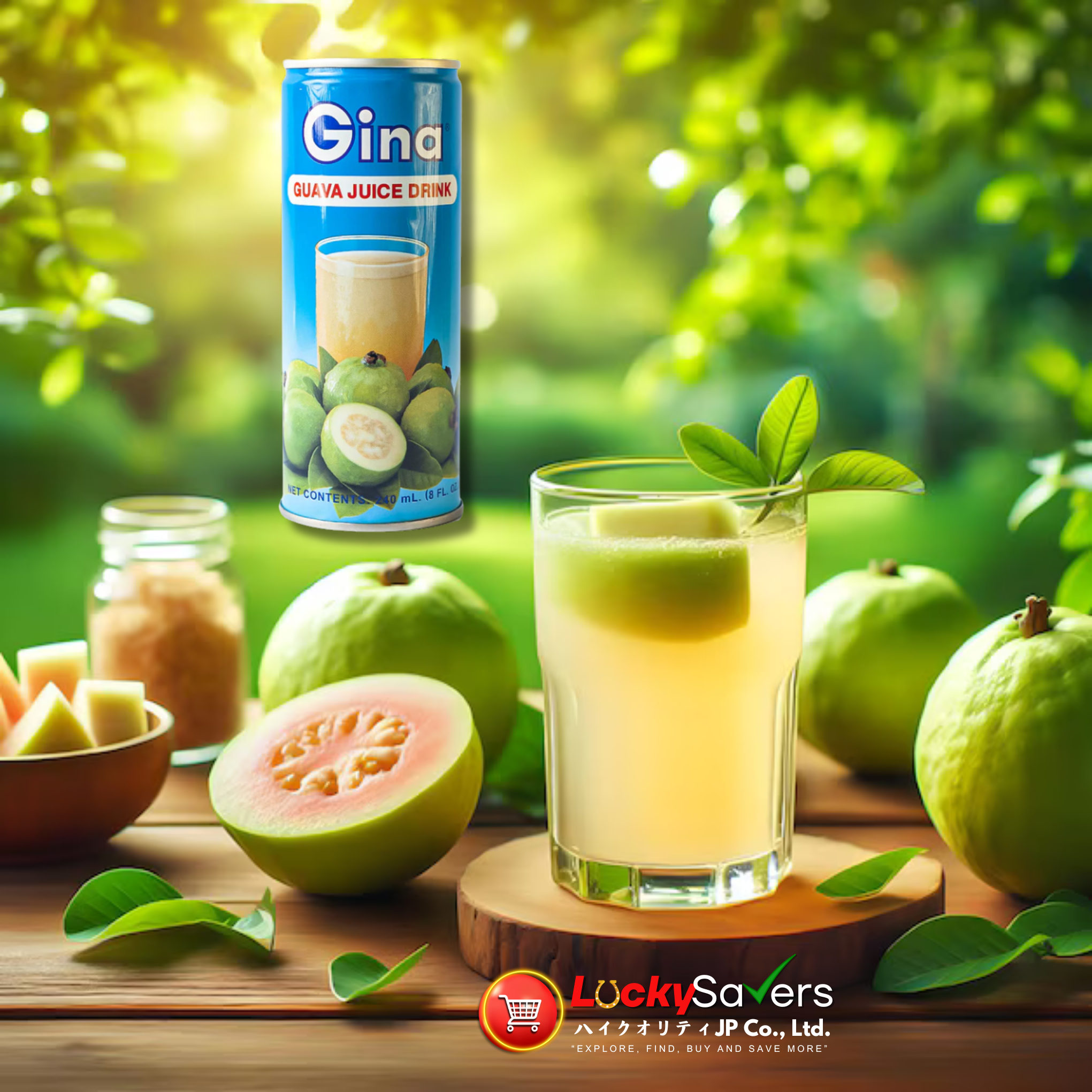 GINA Guava Juice (240 ml)