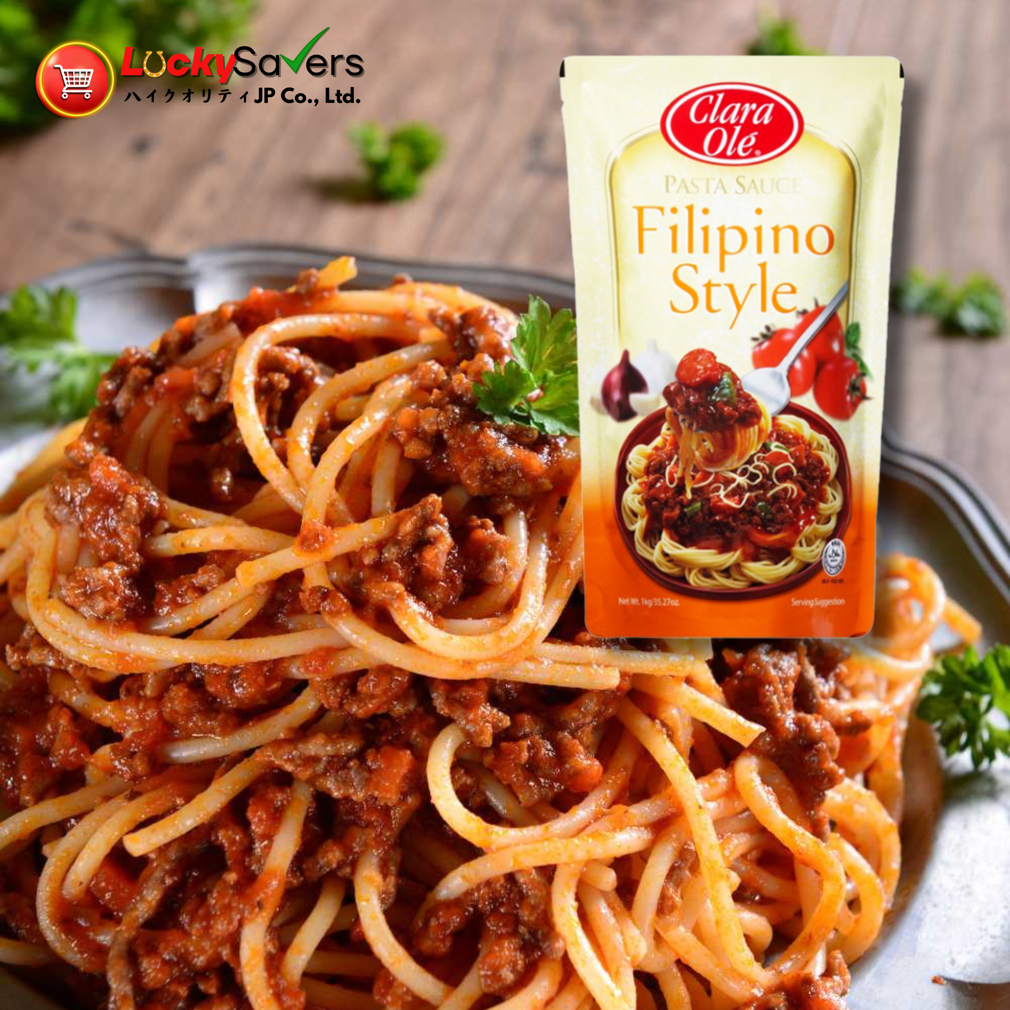 CLARA OLE Spaghetti Sauce Filipino Style (250g)
